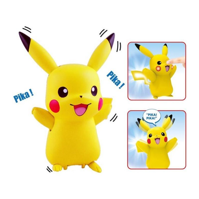 POKEMON - My Partner Pikachu - Jeu Interactif - 10 cm