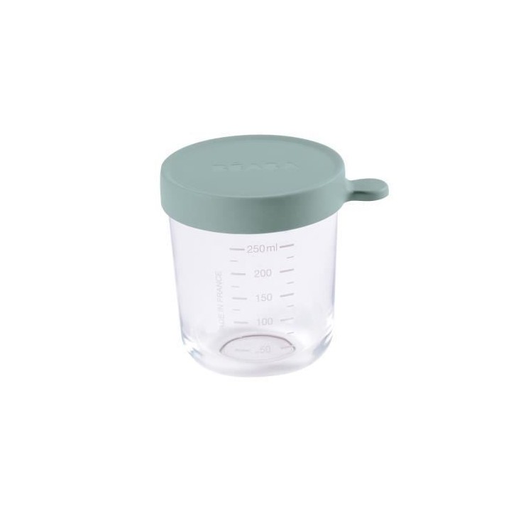 BEABA Portion Conservation Repas Bébé/Verre Extra Résistant, Made i
