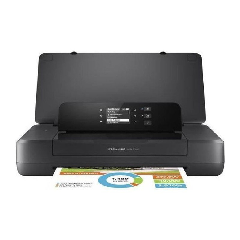 HP Officejet 200 Imprimante portable jet d'encre couleur