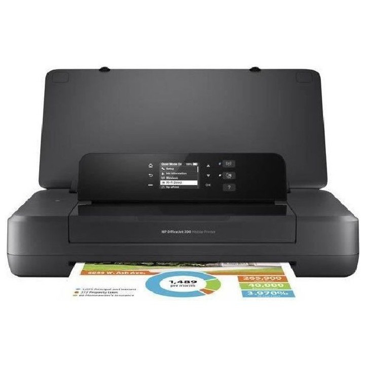 HP Officejet 200 Imprimante portable jet d'encre couleur