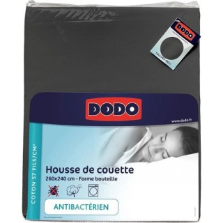 Housse de couette DODO - 260x240 cm - Coton - Antibactérien - - Fabri