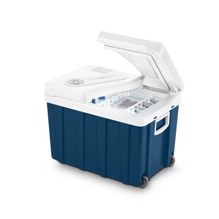 MOBICOOL MQ40WACDC Glaciere thermoélectrique a roulettes 39L Bleu