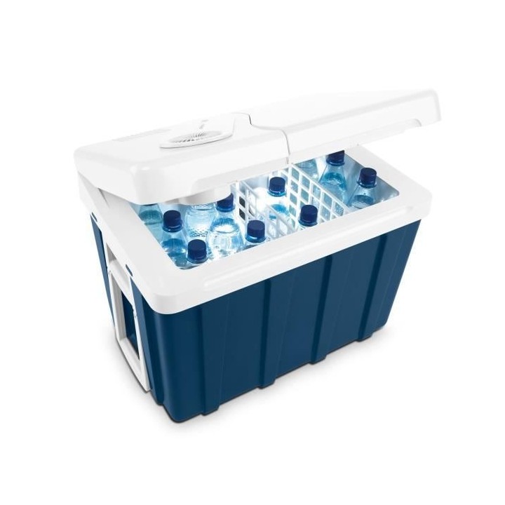 MOBICOOL MQ40WACDC Glaciere thermoélectrique a roulettes 39L Bleu
