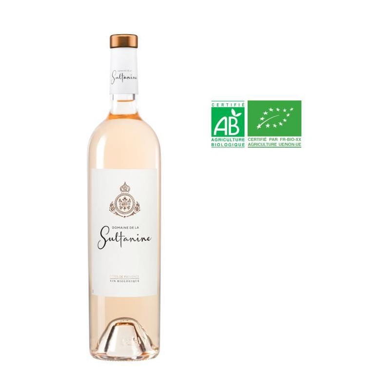 Domaine de la Sultanine 2022 Côtes des Provence - Vin rosé de Provence - Bio