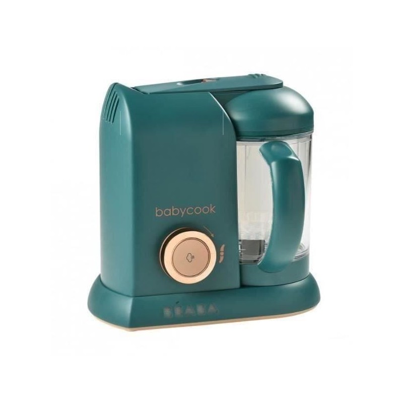 BEABA, Babycook Solo, Robot Bébé 4 en 1 Mixeur-cuiseur - Pine Green