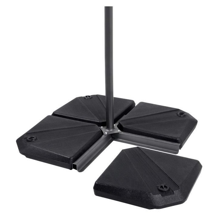 EDA PLASTIQUE Lest a remplir pour mât déporté - Gris foncé