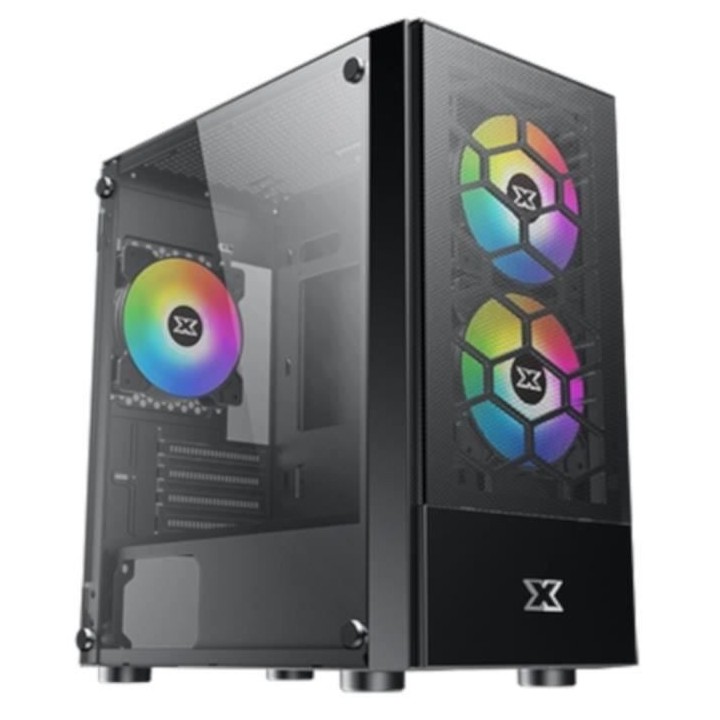 XIGMATEK Oreo (Noir) - Boitier sans alimentation - Mini tour - Format