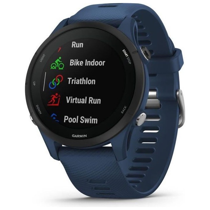 Montre connectée sport - GARMIN - Forerunner 255 - Bleue