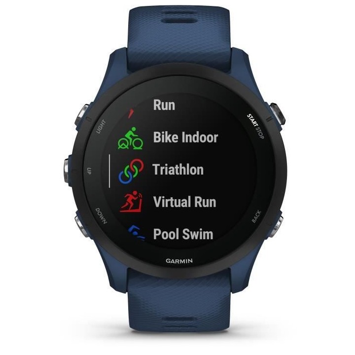 Montre connectée sport - GARMIN - Forerunner 255 - Bleue
