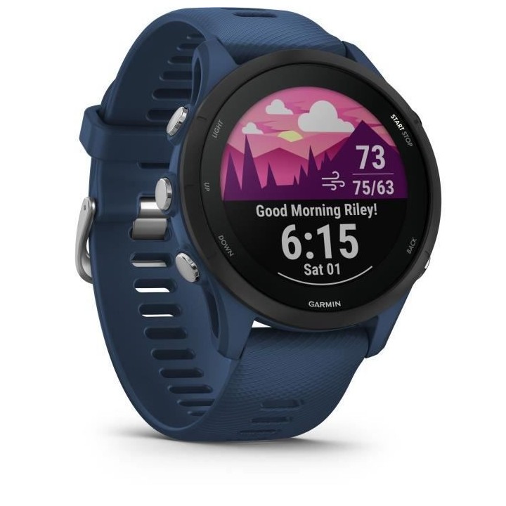 Montre connectée sport - GARMIN - Forerunner 255 - Bleue