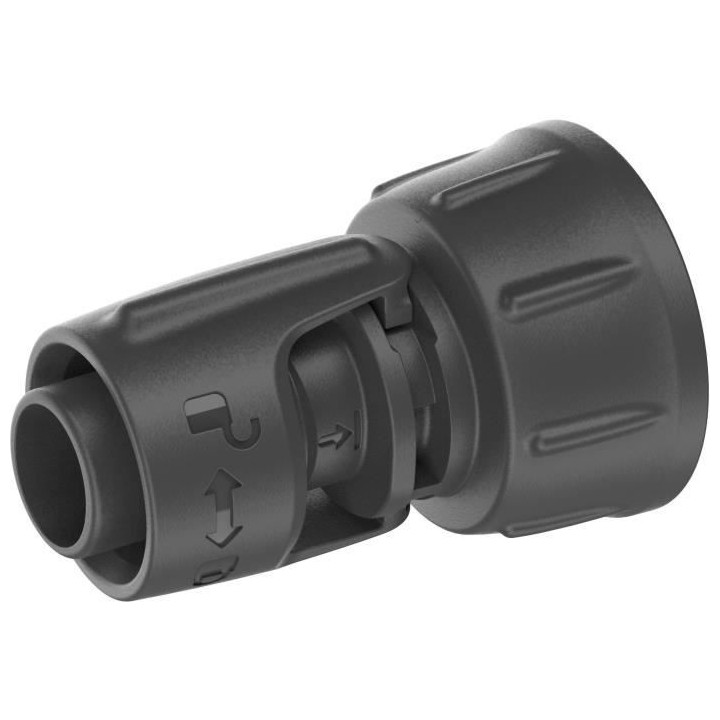 Raccord nez de robinet 1/2 13mm Micro-Drip Connexion «Quick & Easy»