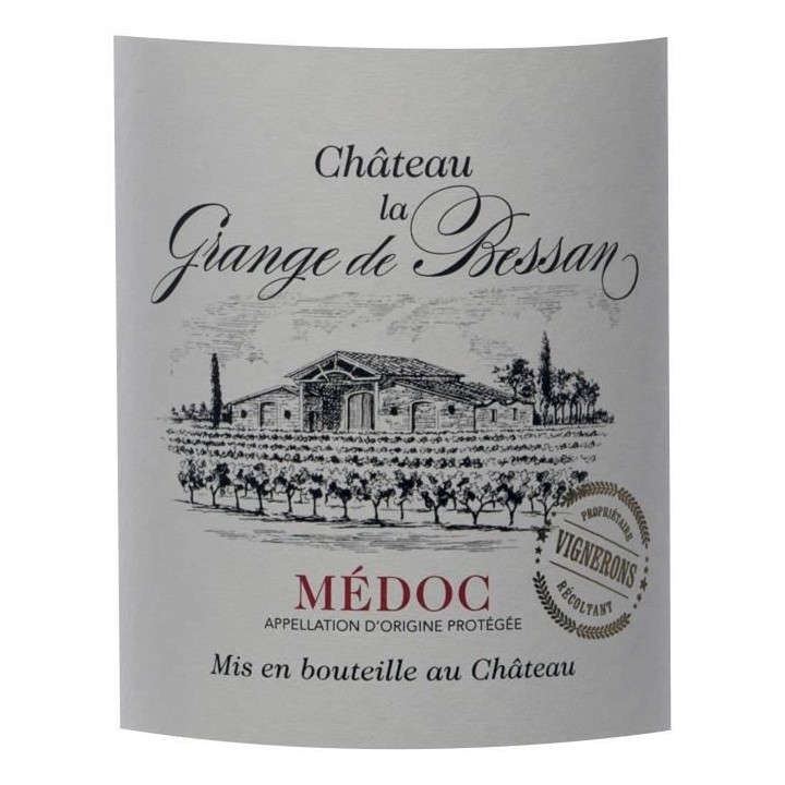 Château La Grange de Bessan 2014 Médoc Cru Bourgeois - Vin rouge de