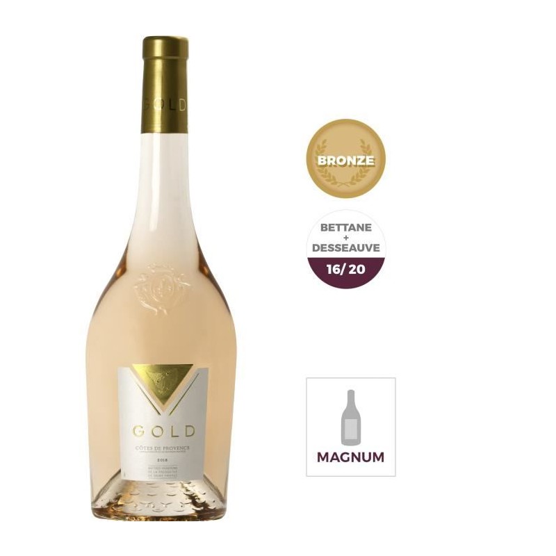 Magnum Gold - Côtes de Provence - Vin rosé