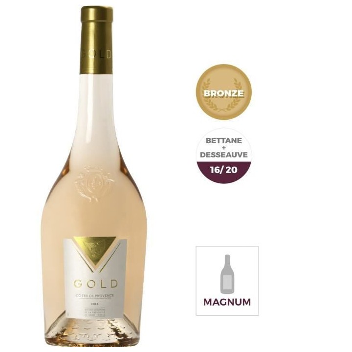 Magnum Gold - Côtes de Provence - Vin rosé