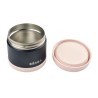 Béaba Portion Pot de Conservation Inox Isotherme Bleu Rose 500ml