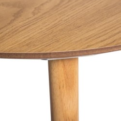 Table basse - Imitation bois - Scandinave - L 92cm x P 60cm x H 40 cm - DROP