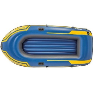 INTEX Set Bateau Challenger 2 - 2 personnes - Bleu