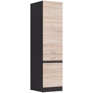 JUNONA Colonne de cuisine 2 Portes ouverture gauche - L 50 x H 196 x P