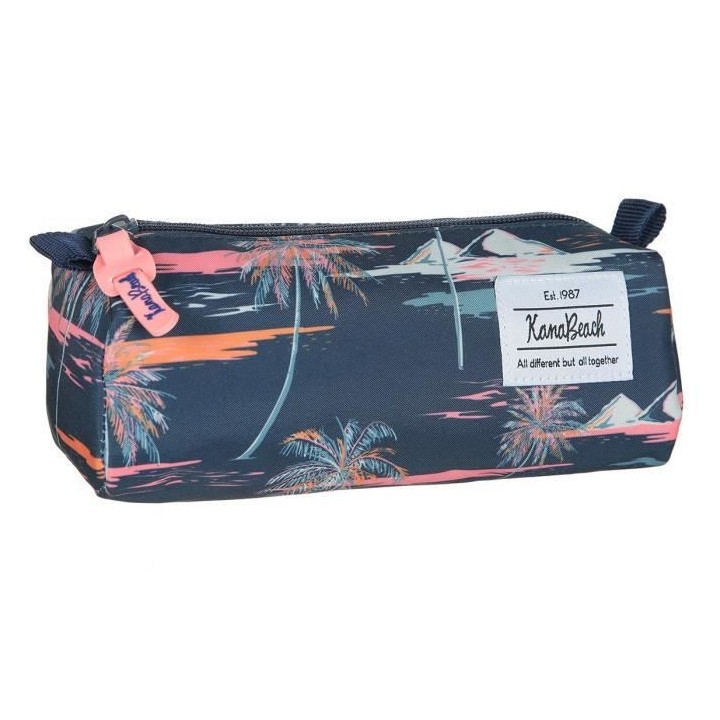KANABEACH Trousse Triangle 1 Compartiment Bleu/Orange Enfant