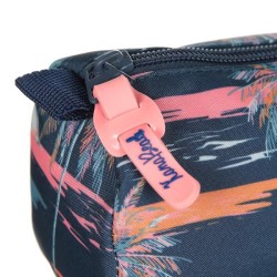 KANABEACH Trousse Triangle 1 Compartiment Bleu/Orange Enfant