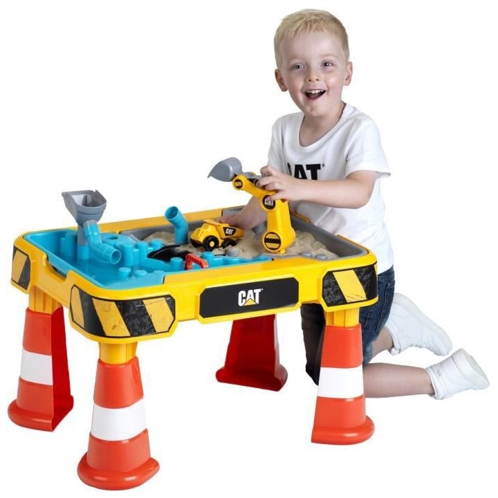 Table multi jeux sable et eau Caterpillar - KLEIN - 3237