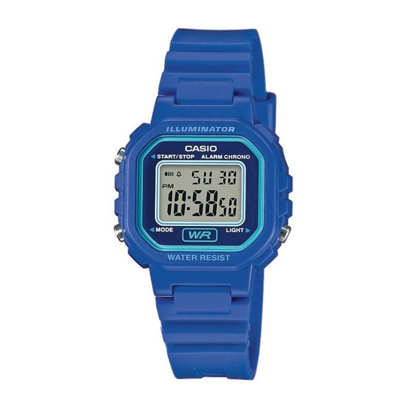 CASIO - Montre en résine - BASIC - bleu