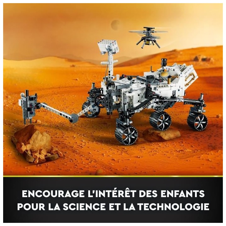 LEGO Technic 42158 NASA Mars Rover Perseverance, Jouet Découverte de