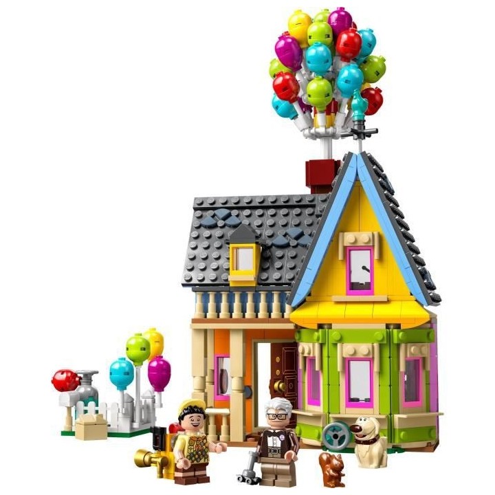 LEGO Disney et Pixar 43217 La Maison de « La-haut », Jouet 100eme An