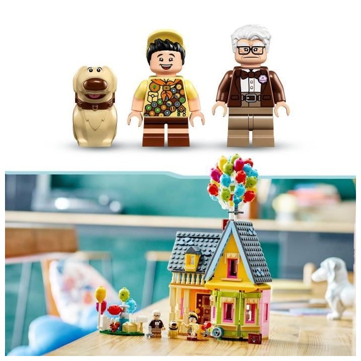 LEGO Disney et Pixar 43217 La Maison de « La-haut », Jouet 100eme An