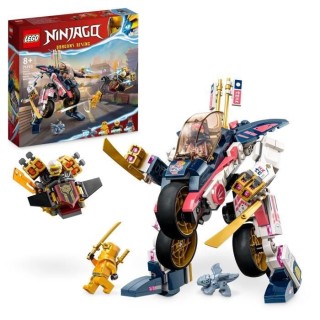 LEGO NINJAGO 71792 Le Robot Bolide Transformable de Sora, Jouet de Nin