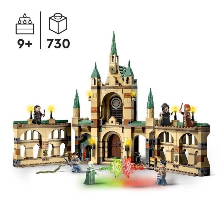 LEGO Harry Potter 76415 La Bataille de Poudlard, Jouet de Château ave