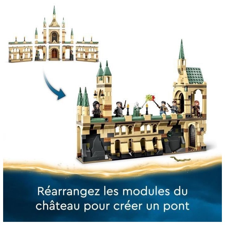 LEGO Harry Potter 76415 La Bataille de Poudlard, Jouet de Château ave