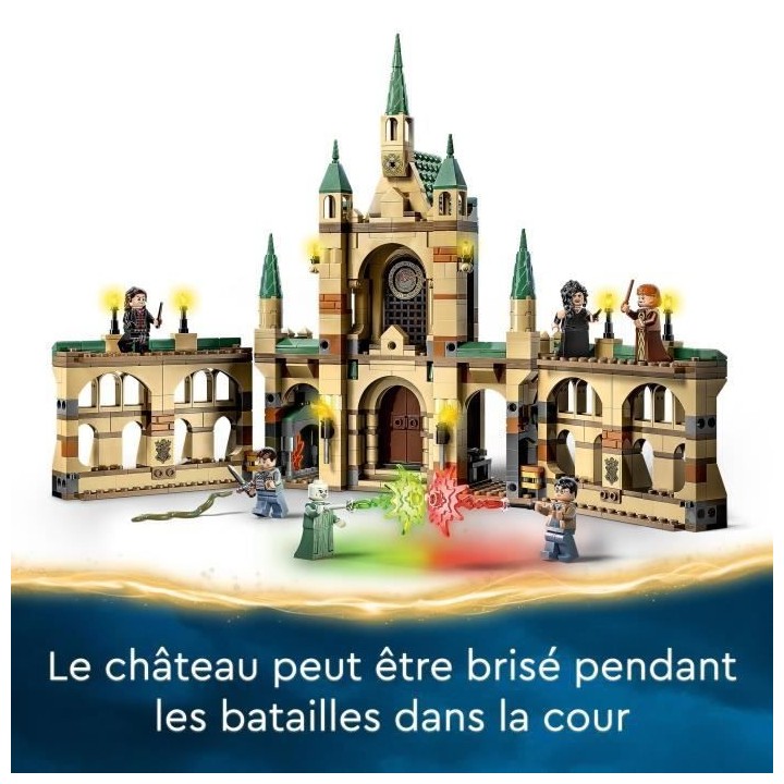 LEGO Harry Potter 76415 La Bataille de Poudlard, Jouet de Château ave