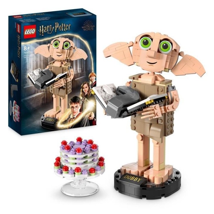 LEGO Harry Potter 76421 Dobby l'Elfe de Maison, Jouet de Figurine de P