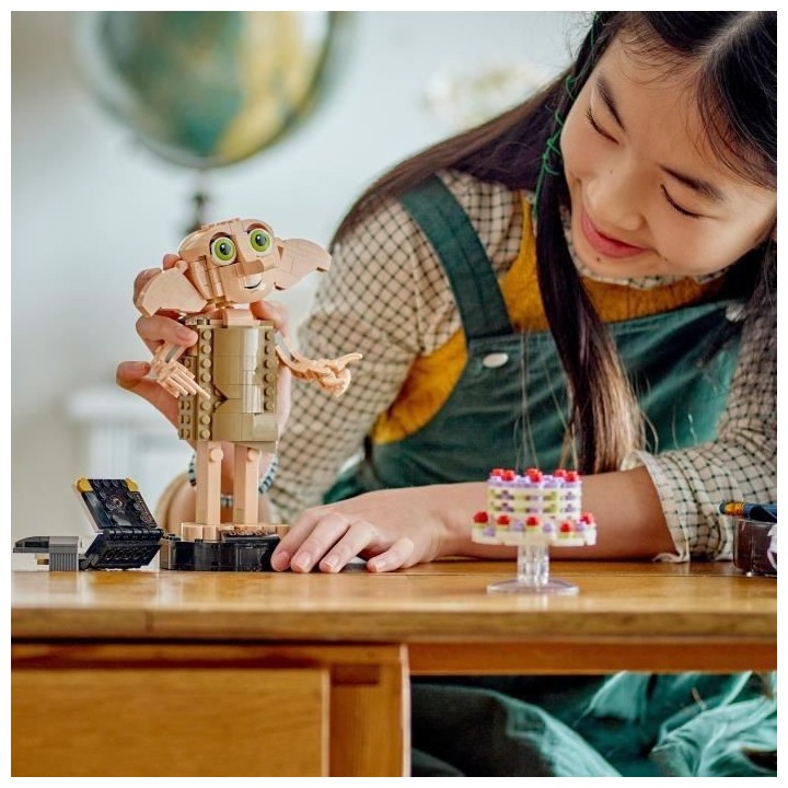 LEGO Harry Potter 76421 Dobby l'Elfe de Maison, Jouet de Figurine de P