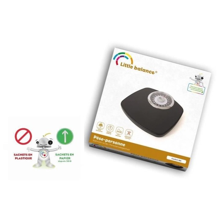 Balance Pese-personne mécanique LITTLE BALANCE 8400 Confort 180, 180