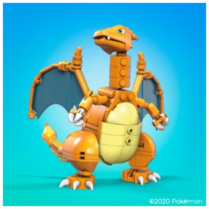 Mega Construx - Pokémon - Dracaufeu - jouet de construction - 8 ans e