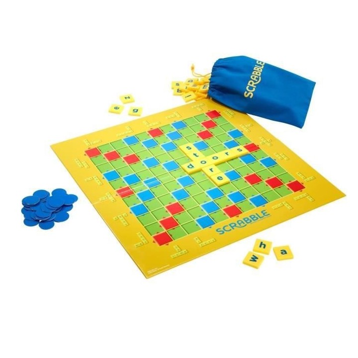 Mattel Games - Scrabble Junior - Jeu de société et de lettres - 2 a