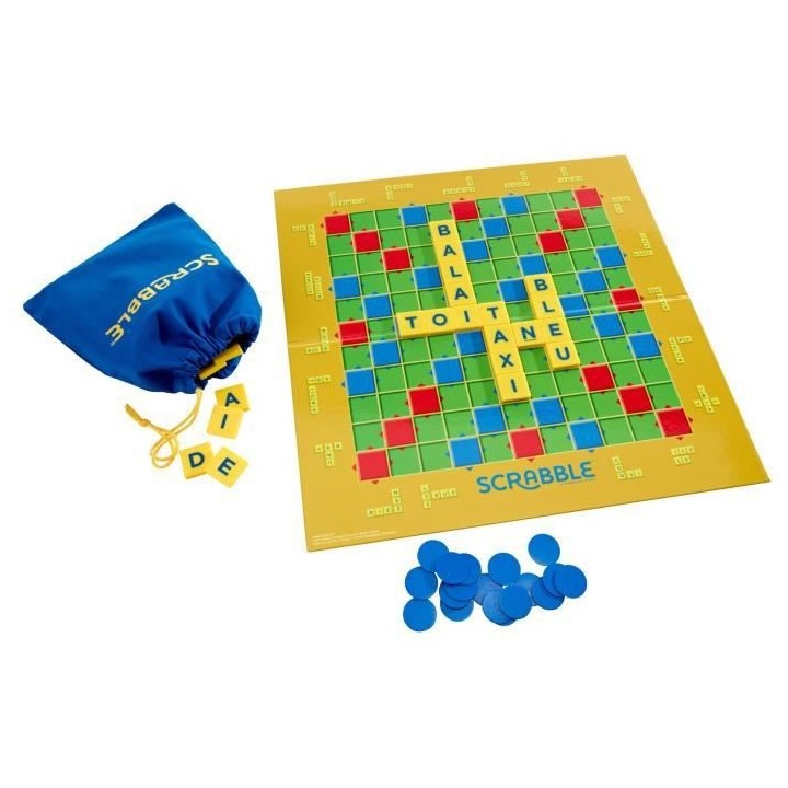 Mattel Games - Scrabble Junior - Jeu de société et de lettres - 2 a