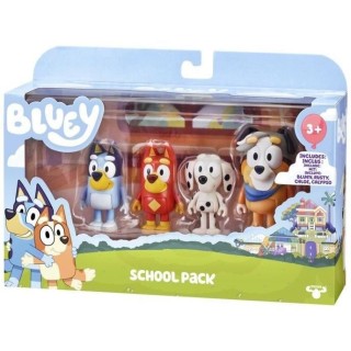 Les Copains d'école de Bluey (x4 Figurines) MOOSE TOYS