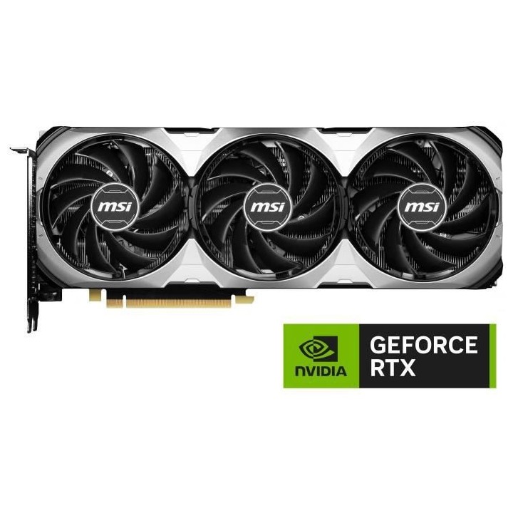 MSI - Nvidia - Carte Graphique - GeForce RTX 4070 VENTUS 3X OC - 12Go