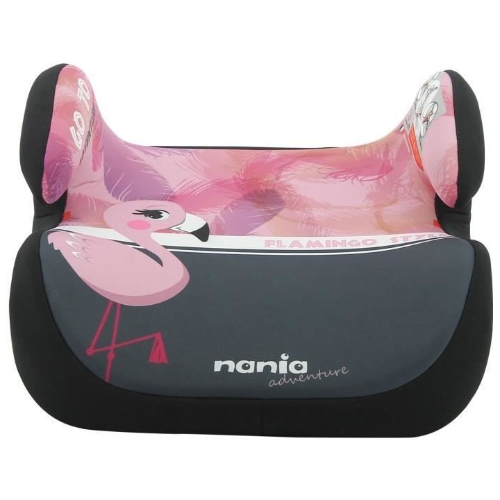 Rehausseur bas NANIA TOPO - Groupe 2/3 (15-36 Kg) - Flamingo - Fabriqu