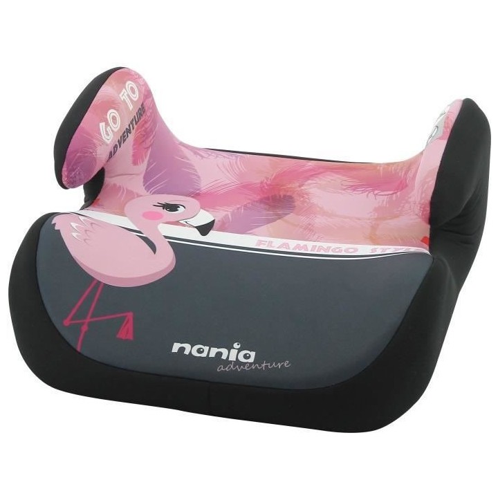 Rehausseur bas NANIA TOPO - Groupe 2/3 (15-36 Kg) - Flamingo - Fabriqu