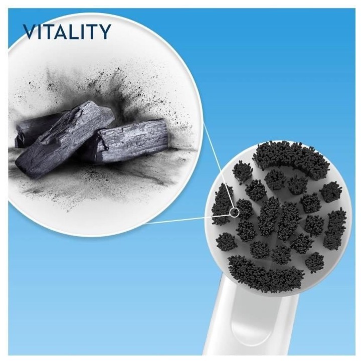 Oral-B Vitality - 100 Pure Clean - Brosse a Dents Électrique - Blanch