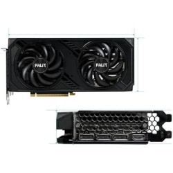 PALIT - Nvidia - Carte Graphique - GeForce RTX 4070 Dual OC - 12Go