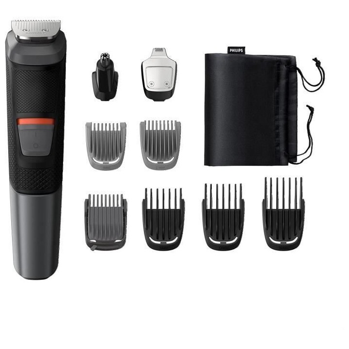 PHILIPS MG5720/15 Tondeuse Multi-styles 9-en-1 pour Visage, Cheveux et
