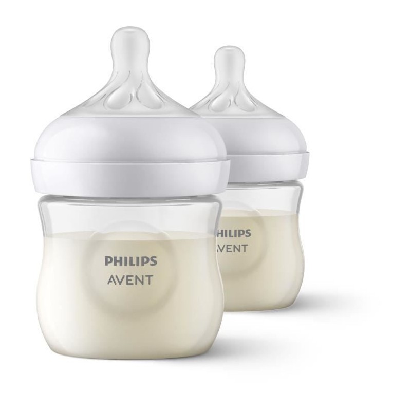 Lot de 3 Biberons Natural 3.0 PHILIPS AVENT SCY900/02 - 125 ml