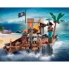 PLAYMOBIL - 70979 - My Figures: Ilôt des pirates - Figures - Combine tes personnages Histoire & Imaginaire