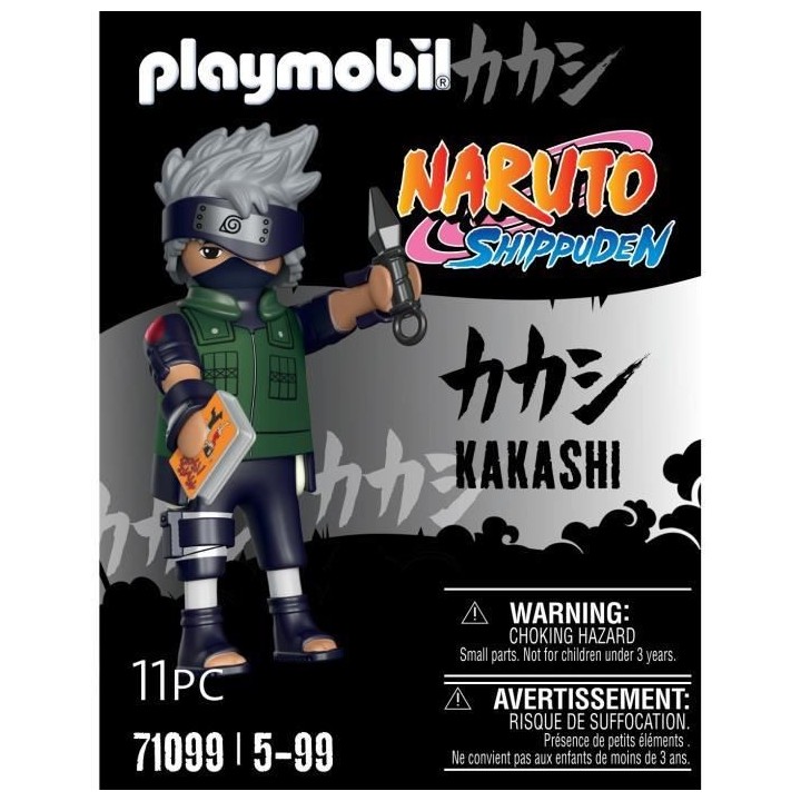 PLAYMOBIL - 71099 - Kakashi - Naruto Shippuden