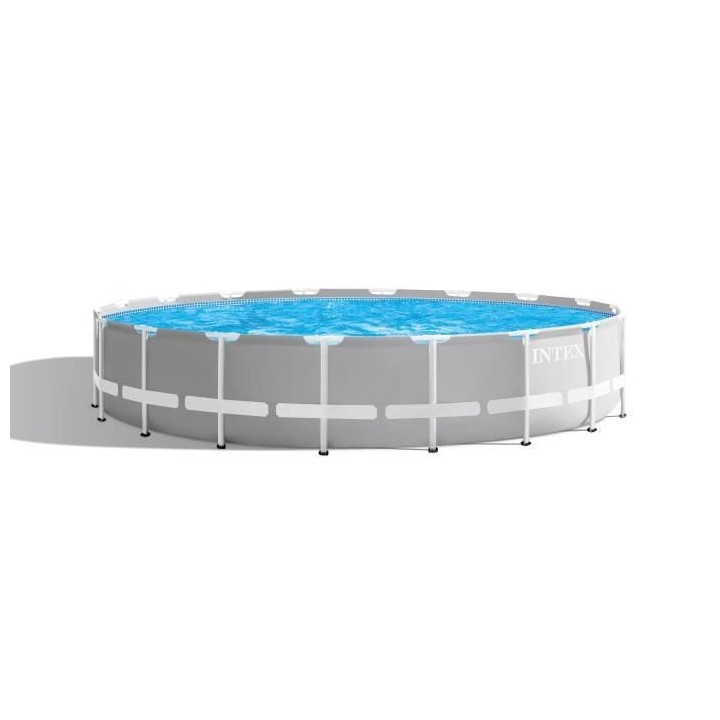 Intex - 26732NP -Kit piscine prism frame ronde tubulaire ø 5,49 x 1,2